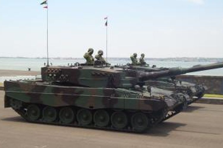 Tank leopard milik TNI