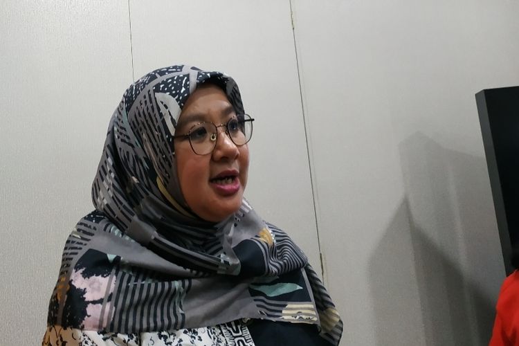 Direktur Pencegahan dan Pengendalian Penyakit Tular Vektor dan Zoonotik Kementerian Kesehatan (Kemenkes) Siti Nadia Tarmizi dalam konferensi pers di Kantor Kemenkes, Kuningan, Jakarta Pusat, Rabu (11/3/2020). 