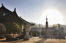 Liburan ke Woljeongsa di Korea, Bisa Nginap di Kuil