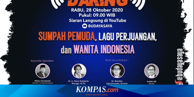 Dari Sumpah Pemuda Ke Hari Ibu Melihat Peran Ibu Bangsa Pembentuk Karakter Pemuda Halaman All Kompas Com