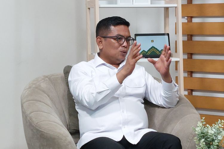 Gubernur Banten Andra Soni saat berbincang dengan Kompas.com dalam program Nusaraya di Jakarta, Rabu (11/6/2025).