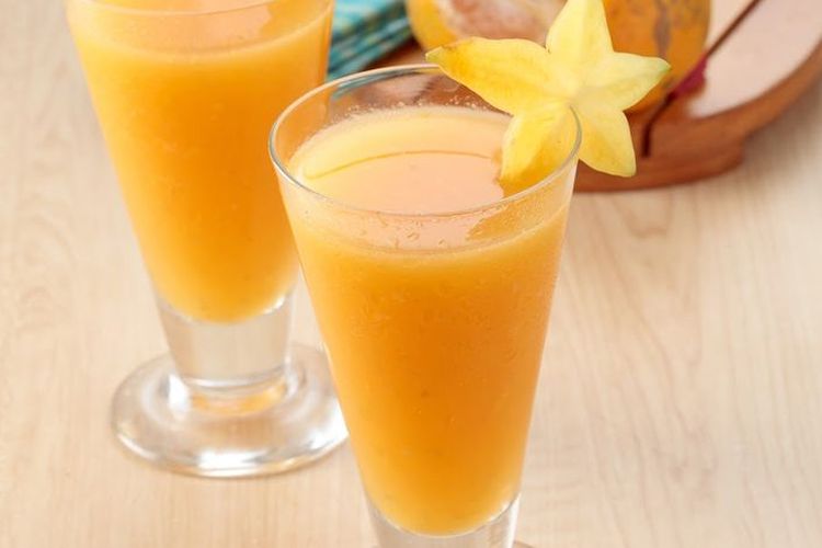 Resep jus jeruk belimbing.