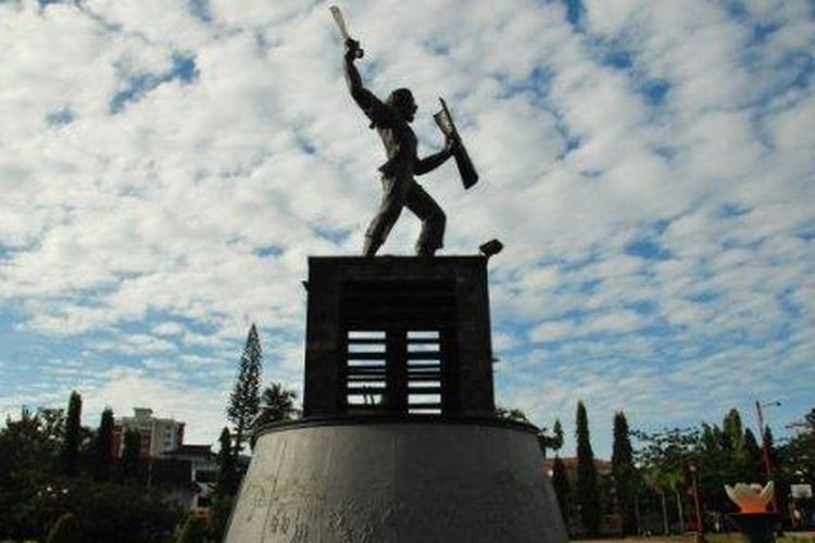 Patung Kapitan Pattimura di Kota Ambon
