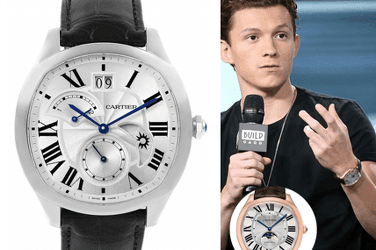 Tom Holland dengan Cartier Drive