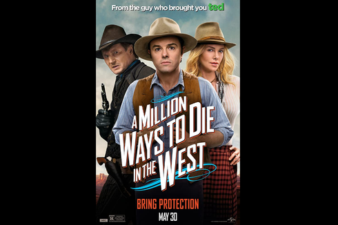 Sinopsis A Million Ways to Die in the West, Komedi Satire Kehidupan Era Koboi, Segera di Netflix