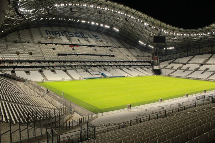 Stadion klub sepakbola Olympique de Marseille, Stadion Orange Velodrome, Perancis