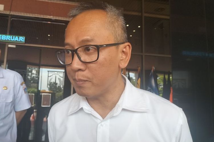 Direktur Deputi Pengelolaan Uang Bank Indonesia Ameriza Moesa saat ditemui di kantor Wali Kota Jakarta Barat, Rabu (5/4/2023). 