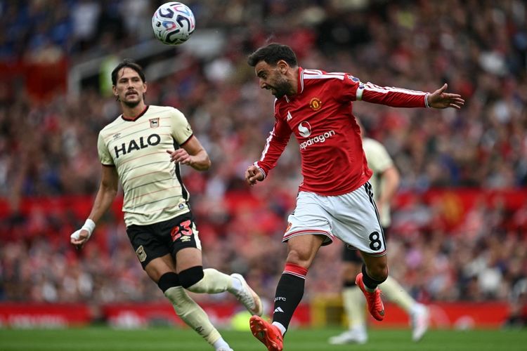 Hasil HT Man United Vs Ipswich 1-1: Bruno Fernandes Samakan Kedudukan
