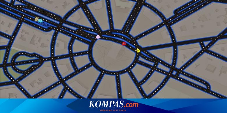April Mop Google Maps Jadi Arena Main Pacman