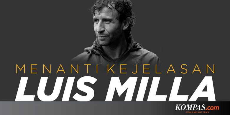 Luis Milla Kedapatan Berbincang dengan Pemain Timnas Indonesia