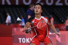 Perempat Final Badminton Olimpiade Tokyo - Rekor Sempurna Ginting atas Antonsen
