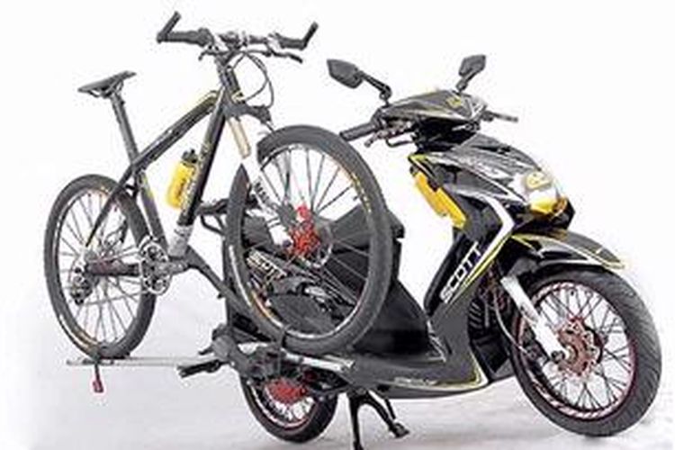 Cara Bawa Sepeda Pakai Motor / Bike Carrier Untuk Sepeda Motor Anom ...