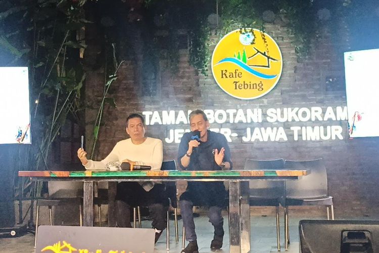 Konser Jazz Tebing Jember hadirkan Fariz RM dan Jive tampil di ketinggian tebing 40 meter 