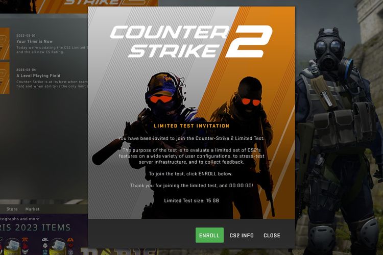Cara mengunduh Counter-Strike 2 Beta