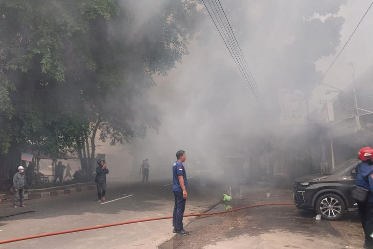 Kebakaran Rumah Makan di Bogor, Jalan Paledang Ditutup