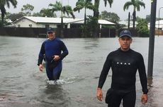 Banjir Sekali dalam Seabad Ubah Jalanan di Australia bak Sungai