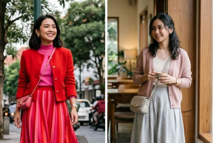 Biru Tua dan Oranye Tua? 10 Padu Padan Warna Baju yang Layak Dicoba