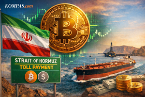 Iran Terapkan “Tol Bitcoin” di Selat Hormuz, Kapal Tanker Bayar Rp 32 Miliar