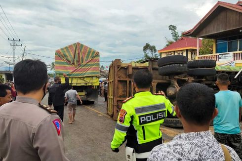 Kronologi Truk Tabrak 5 Motor di Solok Sumbar, Rem Blong di Jalan Menurun, 1 Orang Tewas