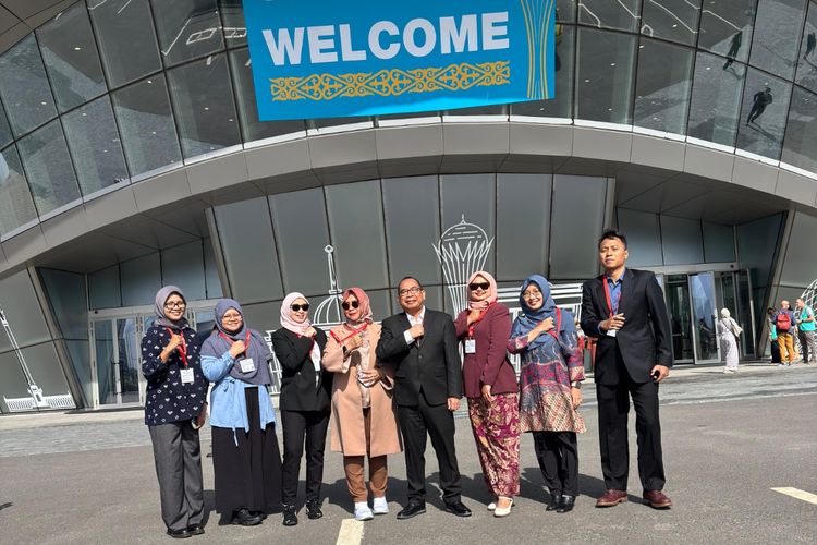 Lima pegawai Perpusnas terpilih tampil sebagai pemateri dalam berbagai sesi Kongres Perpustakaan dan Informasi Dunia (WLIC) di Astana, Kazakhstan (18/08/2025). 