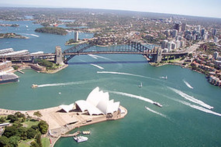 Sydney Harbour Bridge Australia.