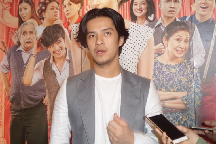 Morgan Oey saat menghadiri gala premier film Sweet 20 di CGV Cinemas Grand Indonesia, Jakarta Pusat, Jumat (16/6/2017) malam.