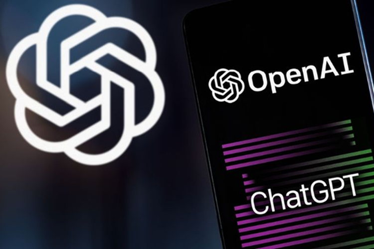 Ilustrasi OpenAI, pengembang ChatGPT.