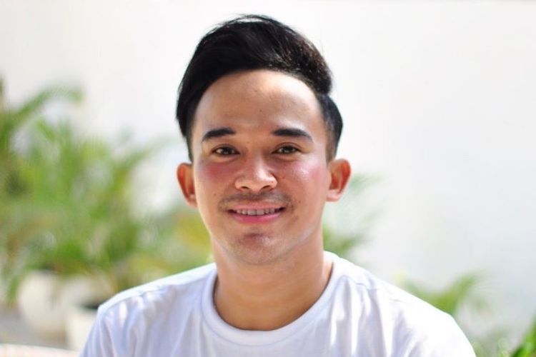 Komedian sekaligus finalis Masterchef Indonesia, Anwar Sanjaya.