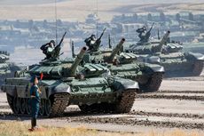 Tank Rusia Disebut Sudah Berkumpul di Perbatasan Ukraina