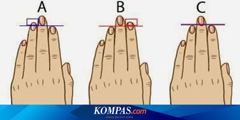 Kenali Karakter Anda Lewat Jari Manis Dan Telunjuk