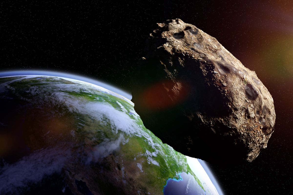 Ilustrasi asteroid