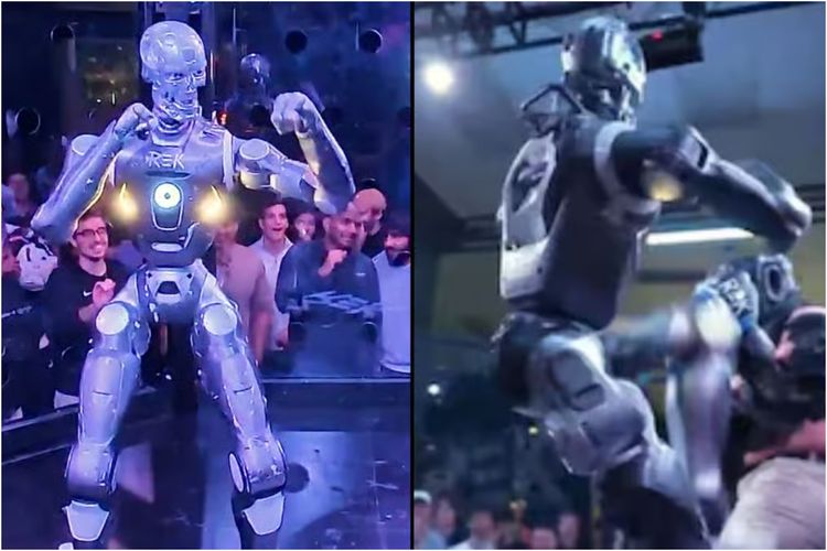 Pertarungan Manusia Vs Robot Pertama di Dunia Berakhir dengan Kekalahan Manusia