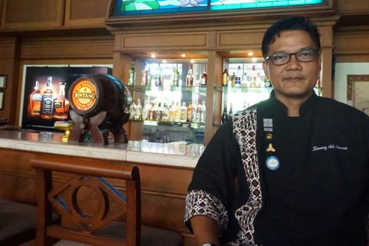 Komang Adi Arsana, exeutive chef Sanur Paradise Plaza Hotel dan Ketua Indonesia Chef Association Bali