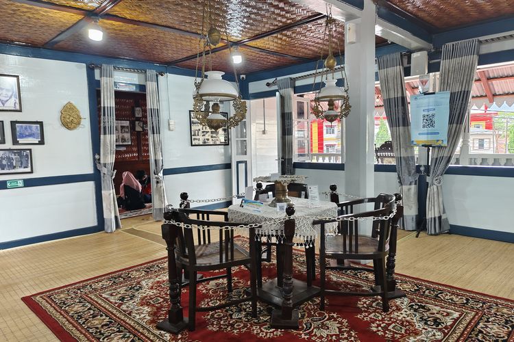 Interior Museum Rumah Kelahiran Bung Hatta di Bukittinggi, Sumatera Barat, Sabtu (5/4/2025). 