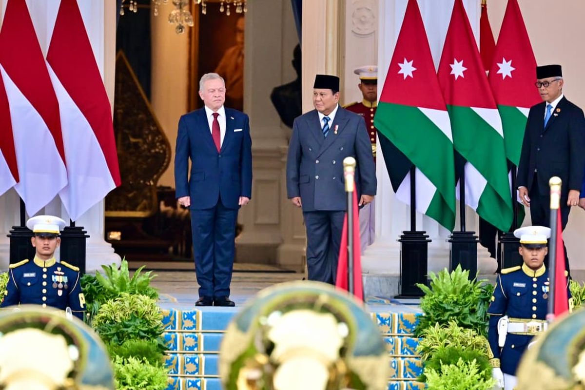 Raja Abdullah II Kagumi Determinasi Prabowo, Konsisten Layani Rakyat ...