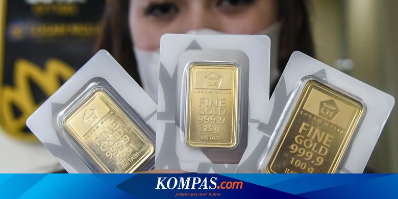 Melonjak Rp 15.000 per gram, simak detail harga emas Antam hari ini