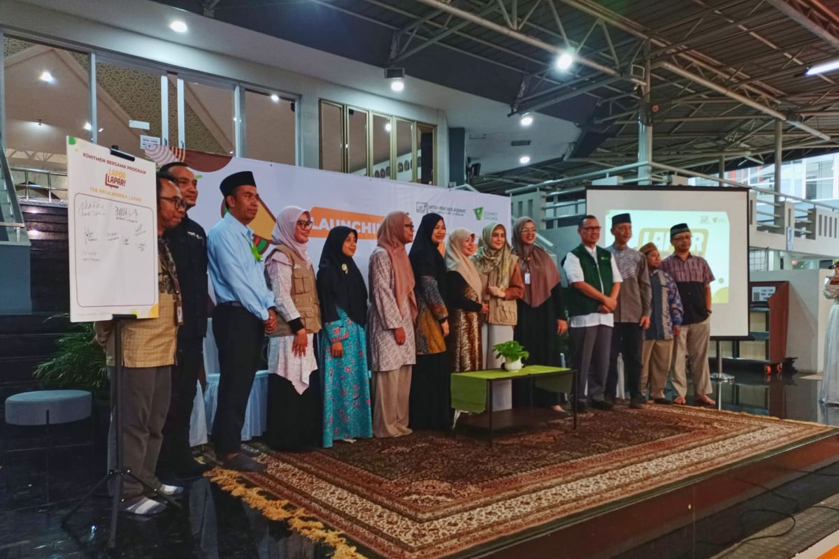 Dompet Dhuafa hadirkan Gerakan Lapor Lapar sebagai salah satu langkah mengentaskan kelaparan dan meningkatkan perekonomian UMKM, Jakarta, Senin (1/4/2024).