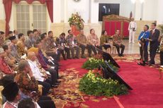 Buka Pidato, Jokowi Minta Pimpinan KPK Pindah Tempat Duduk