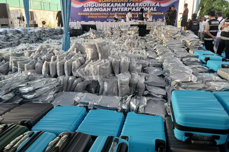 Penyelundupan 3,37 Ton Narkotika Asal Thailand Terbongkar, Pelaku WNA Masih Diburu