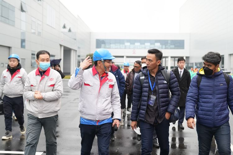 Kunjungan ke Pabrik III Plant V Chery di Wuhu, China