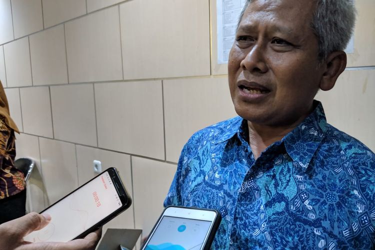 Kepala DP3P2KB Kota Tangerang, Heryanto saat ditemui di Gedung Cisadane Kota Tangerang, Kamis (28/11/2019)
