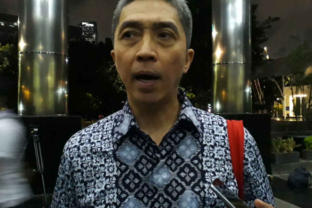 Bakal calon wakil wali kota Bogor Dedie A Rachim, Jumat (19/1/2018)
