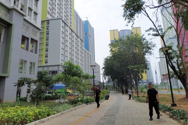 Wisma Atlet di Kemayoran.