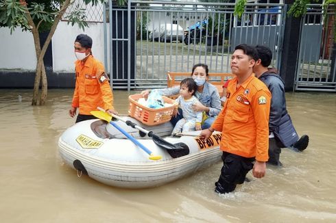 Hujan Guyur Kota Serang Semalaman, Banjir dan Longsor Terjadi di Sejumlah Titik