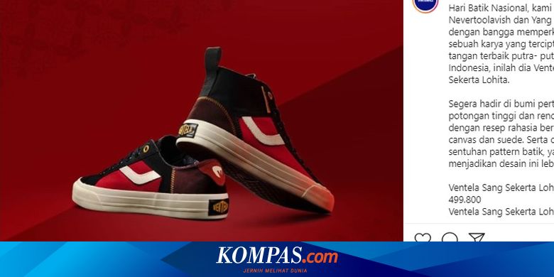 Ini Sepatu  Kolaborasi Kaesang Ventela  dan Nevertoolavish 