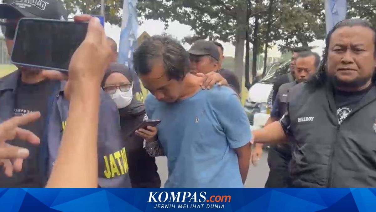 Pelaku Pembunuhan Istri Siri dan Anak di Madiun Diperiksa di Mapolda Jatim