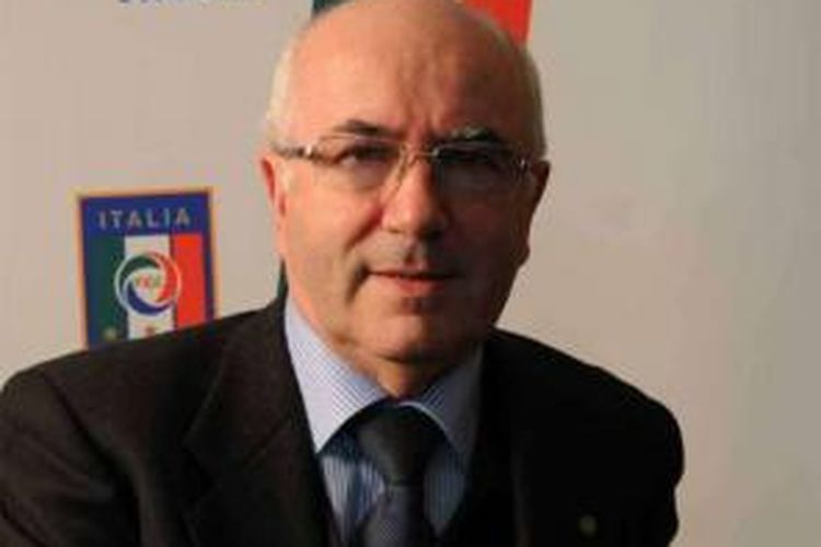 Presiden baru FIGC, Carlo Tavecchio.