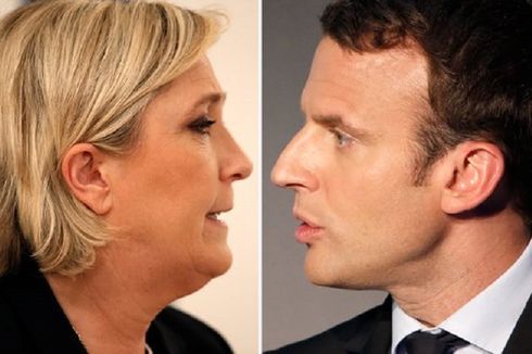 Macron Unggul dalam Survei Pilpres Perancis, Akankah Le Pen Mengejar?