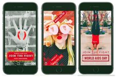Pakai Filter Snapchat Ini, Turut Sumbang Penelitian AIDS