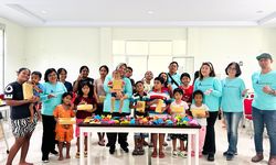 Pascaerupsi Gunung Ruang, BPPSDM KP Lakukan “Trauma Healing” bagi Warga Terdampak